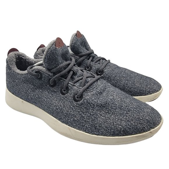 Allbirds Wool Runner Mizzle Mens 13 Low Comfort Sneakers Gray Shoes
